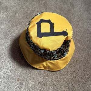 Pittsburgh Pirates MLB Hawaiian Luau Reversible Bucket Hat SGA 7-5-24